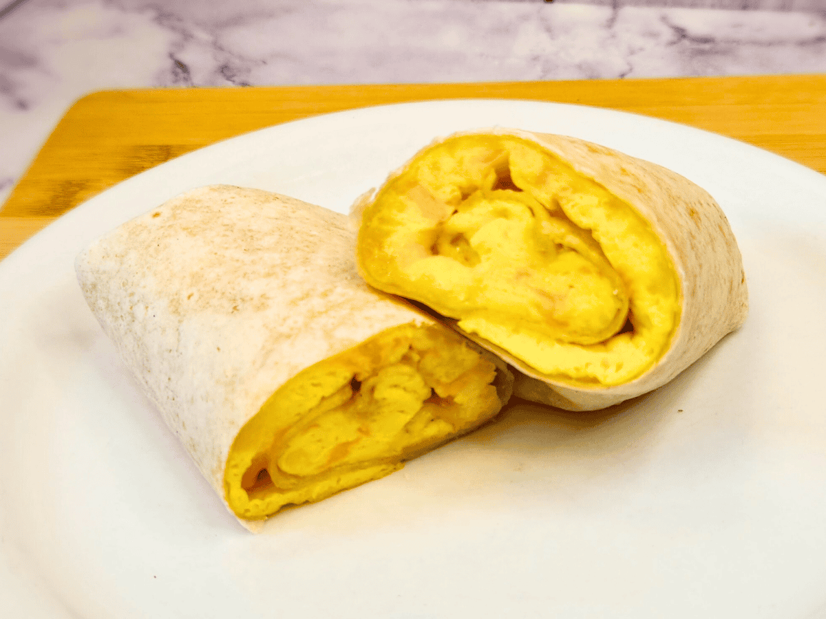 Kids Breakfast Wrap Half Day Cafe Kids breakfast wrap half day cafe